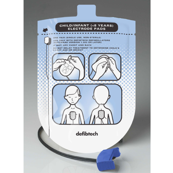 Defibtech Paediatric Defibrillation Pads Package (Lifeline AED/Auto)